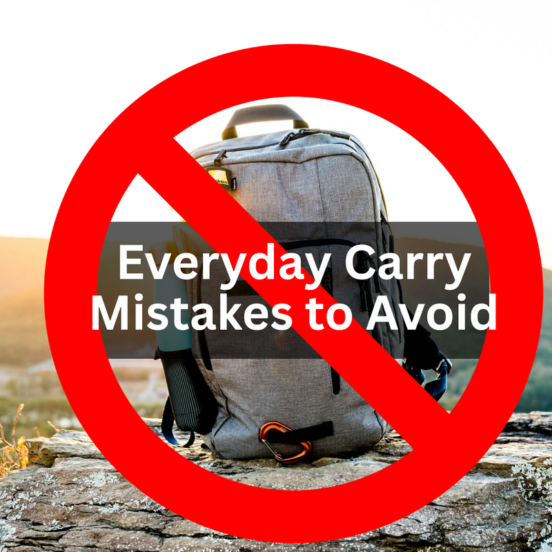 Everyday Carry Mistakes to Avoid
